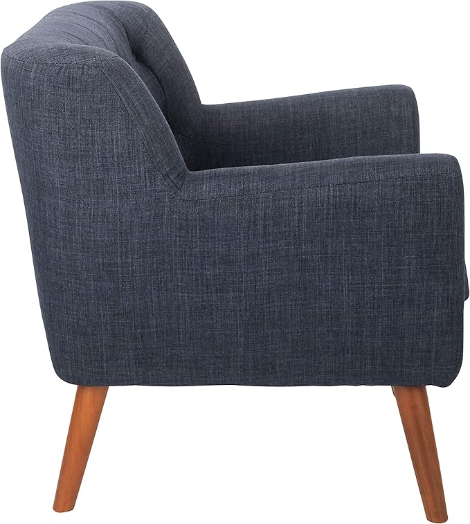 OSP Home Furnishings Arm Chair 32 x 28.63 x 31.63 navy