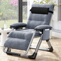 LILYPELLE Comfy Folding Chair Folding Lounge Chair for Bedroom and Living Room Reclining Patio Chairs with Removable Cushion for Indoor Outdoor