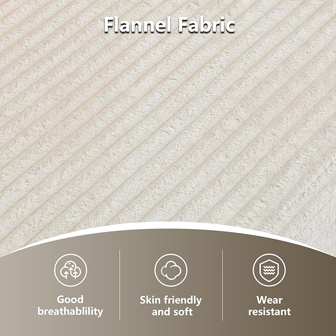 70.9'' Loveseat Sofa 2 Seater Flannel Fabric Loveseat Couches Comfy Upholstered Modern Leisure Love Seat Couch with 2 Pillow Convertible Sofa Bed for Bedroom Office Living Room