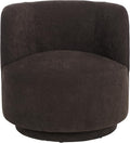 SAFAVIEH Home Collection Hayls Brown Linen Swivel Accent Chair (Fully Assembled)