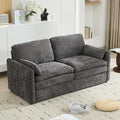 Harper &amp Bright Designs Chenille Fabric Upholstered Sofa Oversized Comfy Cloud Loveseat Sofa Couch Double Plush Cushion for Living Room