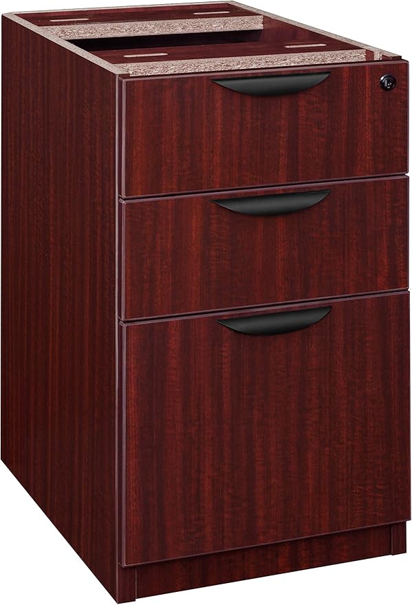Regency Legacy Box Box File Pedestal Drawer Unit- Mahogany