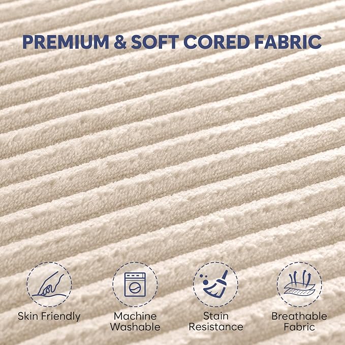 SHOUREN Folding Sofa BedConvertible Sleeper Chair Bed with PillowFoldable Futon Couch Mattress with Back SupportPortable Lazy Floor Sofa Lounger Beige Single