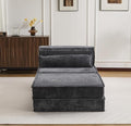 KEIKI 2Seat Modular Velvet Sofa Couch with Chaise Memory Foam for Living Room Home Office Style Conscious Homeowners Cozy Warm Perfect for Entertaining Relaxation Classic Refined Design Dark Grey