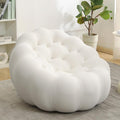 36 Funky Bubble Couch with 3D Honeycomb Shape Design Mesh Fabric Bubble Sofa Ergonomic Mini Floor Sofa for Bedroom Living Room Apartment Small Space (Beige Couch)