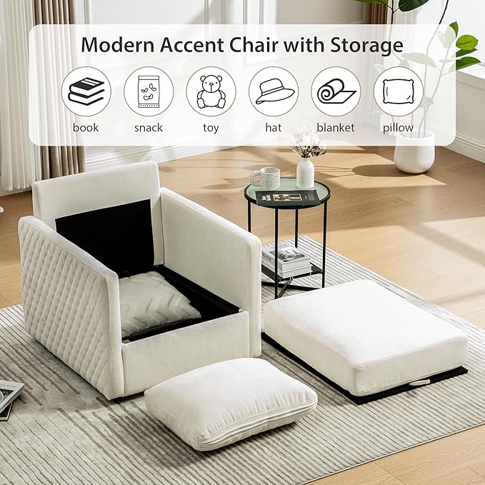 Chifee &amp Vingol 29.5 W Swivel Accent Chair Set of 2 Upholstered Swivel Chairs Mid Century Modern Chair for Living RoomBeige
