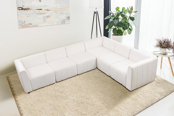 6 Piece Modular Sofa Set