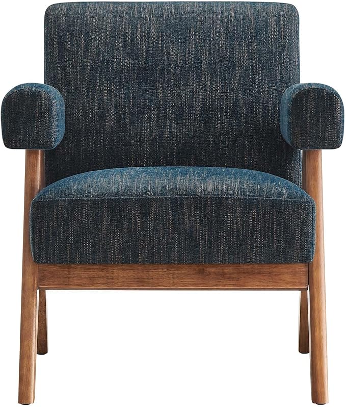 Modway EEI-6503-HEA Lyra Fabric Armchair Azure Fabric
