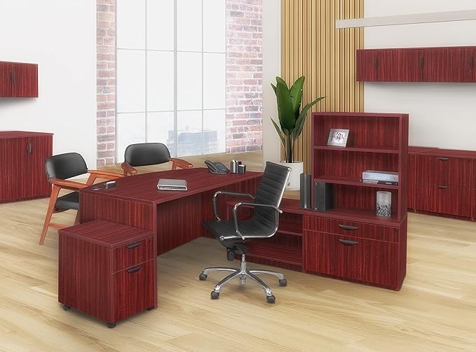 Regency Legacy Box File Mobile Pedestal Drawer Unit- Mahogany