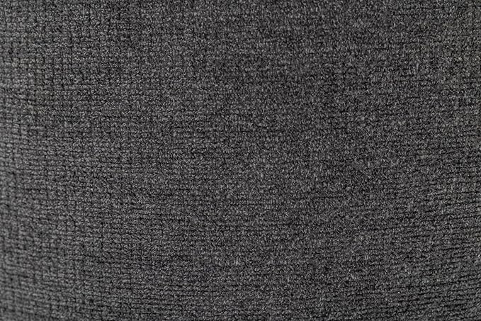 COLAMY Chenille Fabric 360 Swivel Accent Chair Set of 1 Dark Gray