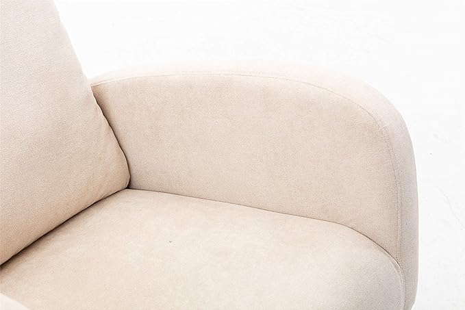 Living Room Comfortable Rocking Chair Living Room Chair Beige