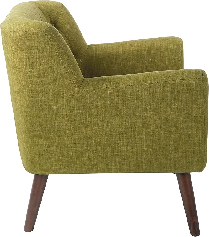 OSP Home Furnishings Arm Chair 32W x 28.63D x 31.63H Green