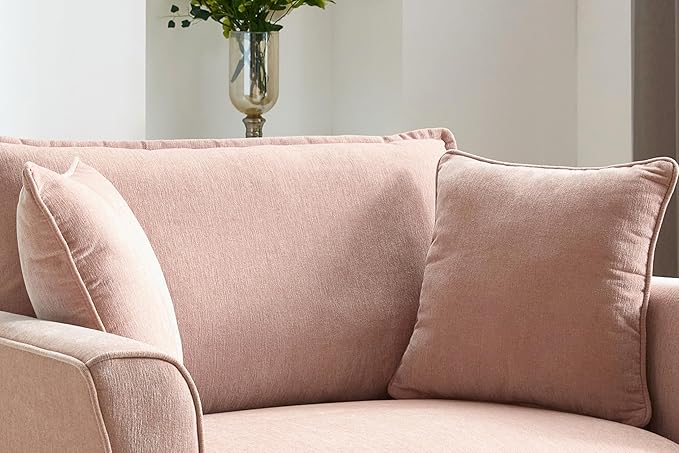 ERYE Living Room Accent Chair Modern Chenille Upholstered Wider Seat Cushion Leisure Armchair W/2 Pillows and Removable Cover for Home ApartmentBedroomOffice
