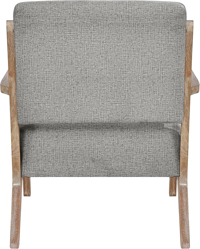Lexicon Lhasa Fabric Accent Chair Brownish Gray