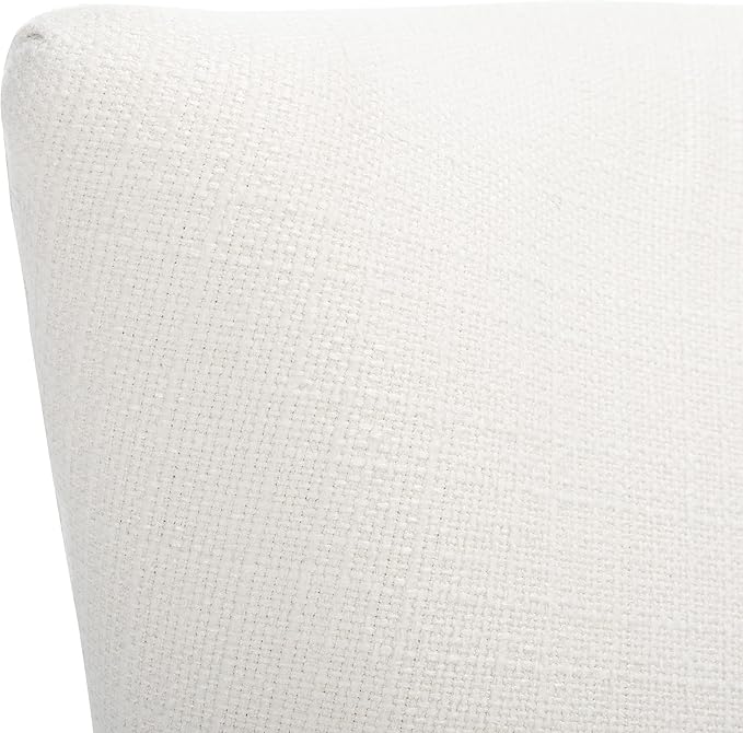 SAFAVIEH Home Collection Delfino White/Natural Accent Chair