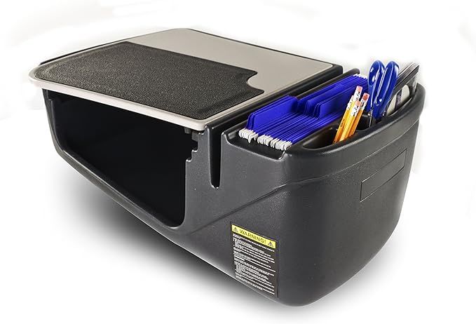 AutoExec AUE10005 Efficiency GripMaster Car Desk Grey Finish Without Inverter