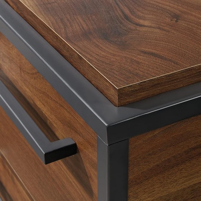 Sauder® Nova Loft 59W L-Shape Corner Desk Grand Walnut