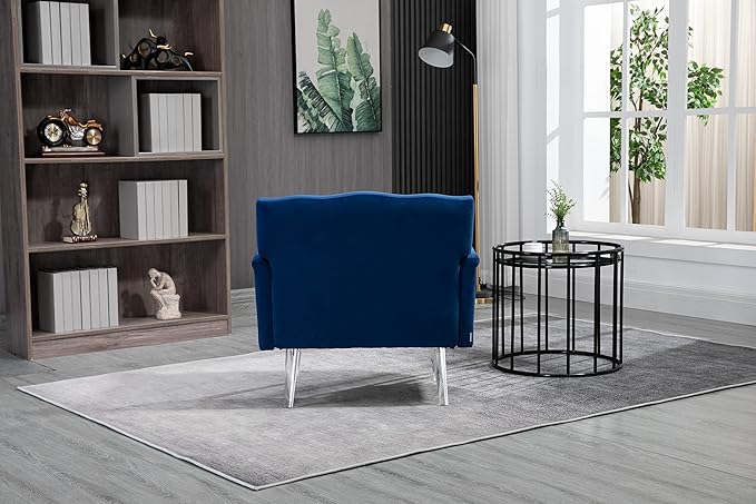 Accent ChairLiving Room Chair/Leisure Single Sofa with Acrylic feet