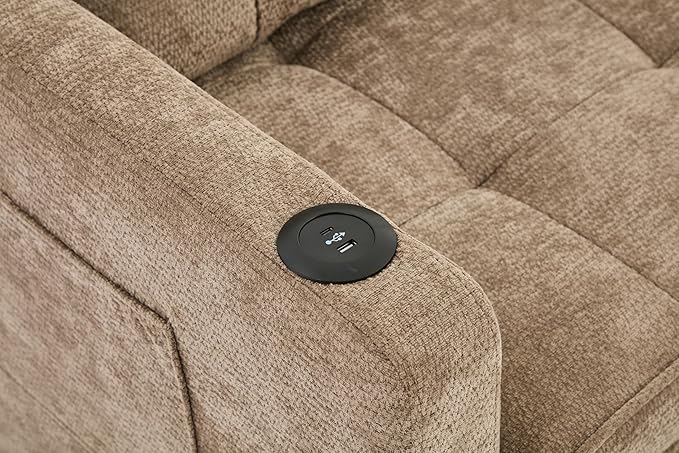 KEIKI 46 Sleeper Sofa Bed 3-in-1 Convertible Sofa Chair with Pullout Bed Loveseat with Adjustable Backrest and Side Pocket for Living Room Dorm Apartment Came
