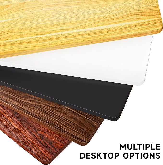 BIZUM Whole-Piece Particle Board Table Top Wood Countertop for Standing Desk DIY 48x24x1 Inch Maple Desk Top