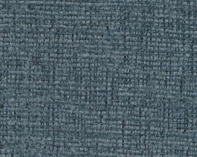 Signature Design by Ashley Cashton Contemporary Loveseat Exposed Feed With Faux Wood Finish Accent Pillows Fabric Upholstery 63 W x 38 D x 39 H Blue