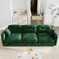 107'' Chenille Modular Sectional Sofa Ultra-Soft Comfort Memory Foam Cloud Couch with Pillows Sectional Couches for Living Room