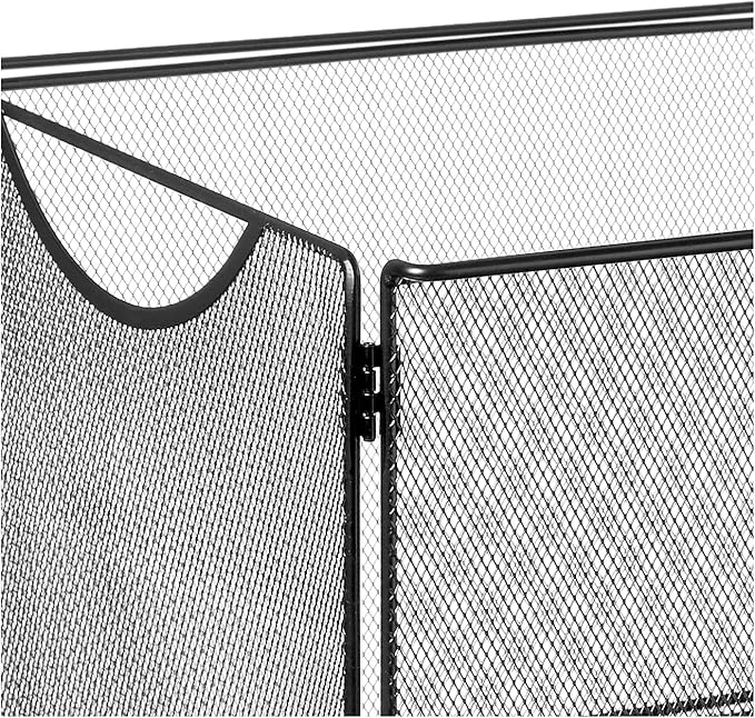 Safco Onyx Rolling Cart Desktop Tub File Fits Letter-Size Hanging Folders Collapsible Desk Organizer Durable Steel Mesh Construction Black