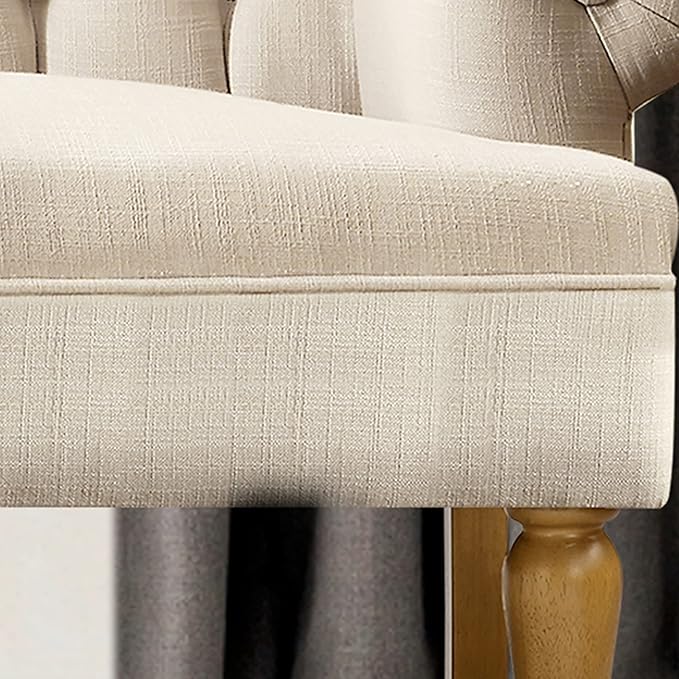 Rosevera Loveseat Sofa for Living Room - Linen Classic Beige