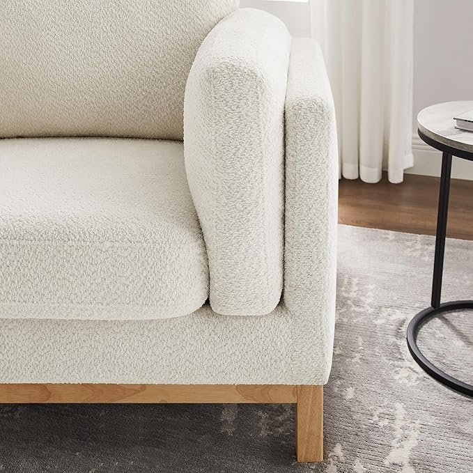 VANOMi 41.34 Oversized Accent Chair Set of 2 Chenille Armchair Living Room Chairs with Wide Armrest Pads Solid Wooden Legs Reading Chair for Bedroom Apartment Office