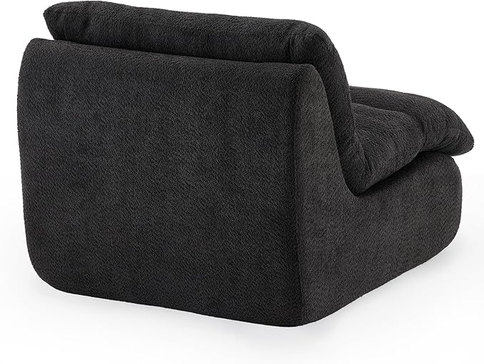 STARY Upholstered Accent Sofa Modern Armchair with Soft Cushioned Seat Stylish Sofa for Living Room Bedroom or Office
