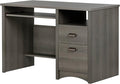 South Shore Gascony Desk Gray Maple