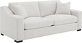 Coaster Home Furnishings - Ashlyn - Wood Frame Upholstered Sofa with Curved Track Arms Reversible Cushions and Pocket Coil Construction - Living Room - Sand - 552091
