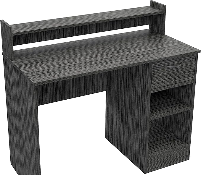 Home Office Desk Computer Desk with 2 Storage Shelves and Drawer55 H X 4016 W