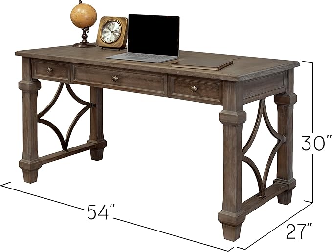 Martin Furniture Writing Desk Weathered Dove