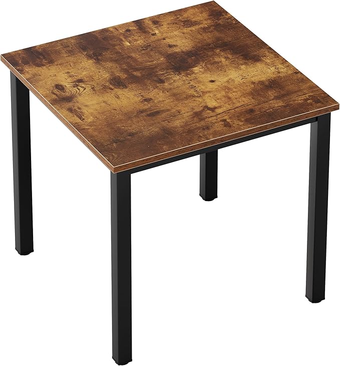 Need Computer Desk 31.5 Inch Small Office Writing Work Study Desk for Kids Student Teacher Home Bedroom Laptop Desk Rustic Brown