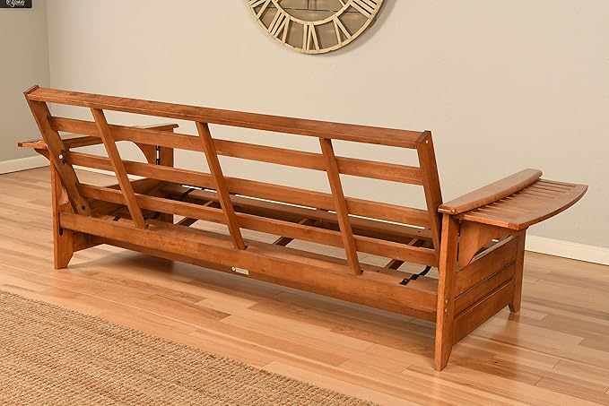 Kodiak Furniture Phoenix Futon Set Full Linen Stone