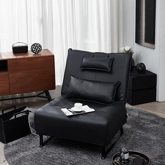 Accent Chair TV Chair Living Room ChairLazy Recliner Comfortable Fabric Leisure SofaModern High Back ArmchairBalcony Study Reading Corner Chair