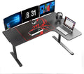 EUREKA ERGONOMIC L Shaped Gaming Desk 60 Inch L60 Home Office Corner PC Computer Gamer Table Large Writing Workstation Gifts w Mouse Pad Cable Management Space Saving Easy to Assemble Right Black