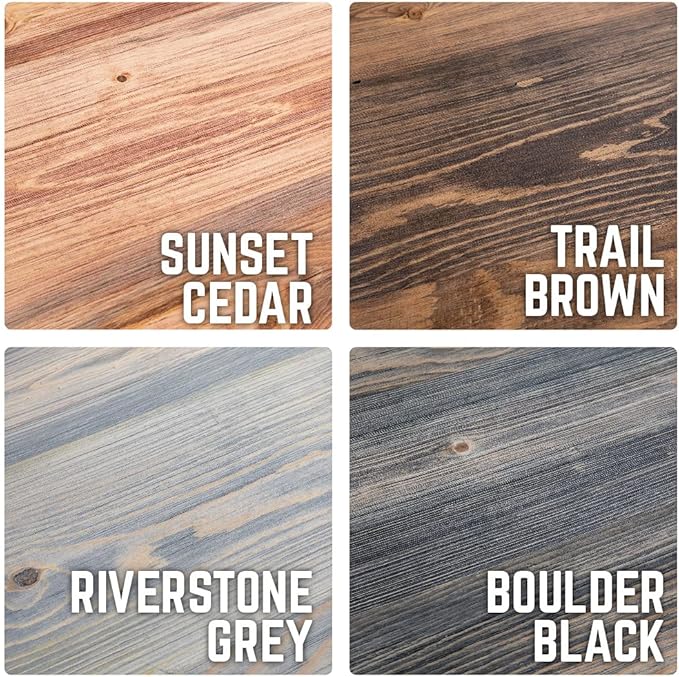 Restore by Pipe DÉCOR Solid Wood Office Desk Top Reclaimed Ponderosa Pine Wood in Sunset Cedar 48 in. x 24 in. x 1.25 in.