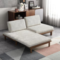 Lartis 78.7 Sofa Bed Sleeper Pull Out Couch Modern Couch Convertible Modern Futon for Living Room/Apartment/Bedroom Modular Design SofaFull Solid Wood Frame