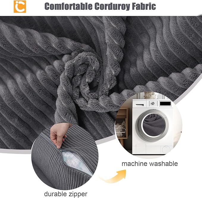 COMAX Futon Sofa Bed 4-in-1 Floor Foldable Sofa Couch Bed Queen with L-Shaped Armrests Convertible Folding Chair Bed Sleeper Mattress Fold Out Comfy Lounge for Living Room Bedroom Grey