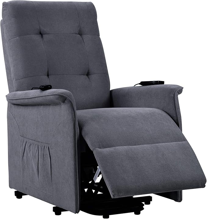 Power Lift Chair for Elderly with Adjustable Massage Function Recliner Chair for Living Room