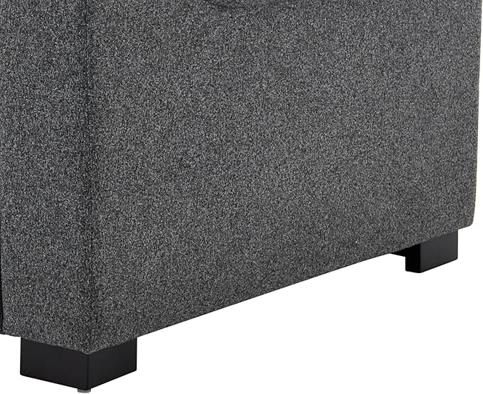 Modern Chenille Oversized Armchair 44.5 Wide Accent Chair Luxurious Chenille Fabric Single Sofa Chair with Pillows and Wide Armrests Living Room Apartment Offices (Grey-44.5'')