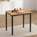 DlandHome Small Computer Desk for Home Office Table Writing Table for Small Spaces Study Table Laptop Desk 31.5x23.6 Inch