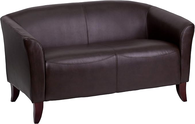 Flash Furniture HERCULES Imperial Series Brown LeatherSoft Loveseat