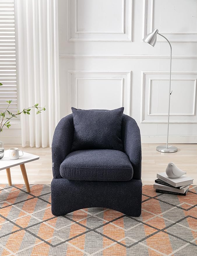 Generic Primary Living Room ChairLeisure Chair Navy
