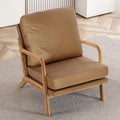 Mid Century Modern Accent Chairs for Living Room 23” Wide Comfy Chair for Bedroom Small Cozy Reading Chairs for Adults 108° Lounge Arm Chair Indoor with Detachable Cover 5.5 Foam Cushion