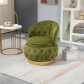 360 Degree Swivel Cuddle Barrel Accent Storage Chairs Round Armchairs with Wide Upholstered Fluffy Velvet Fabric Chair for Living Room Bedroom Office Waiting Rooms