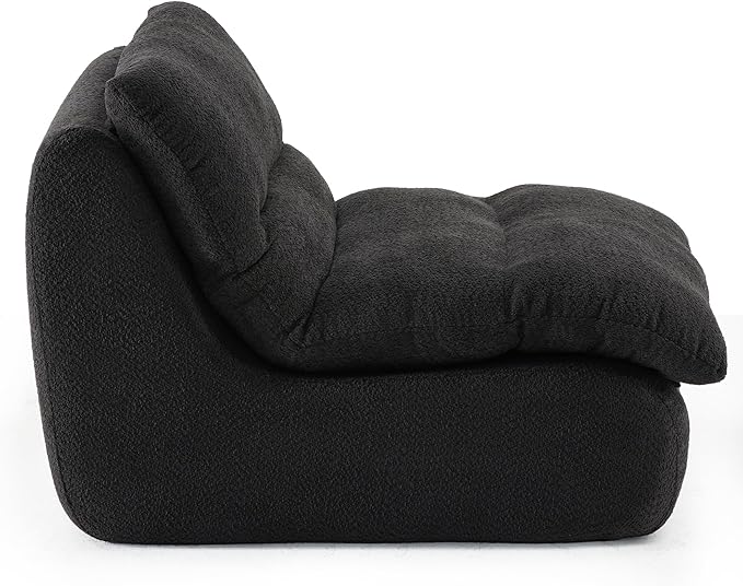 STARY Upholstered Accent Sofa Modern Armchair with Soft Cushioned Seat Stylish Sofa for Living Room Bedroom or Office