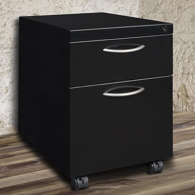Regency Fusion Mobile Box File Pedestal- Black